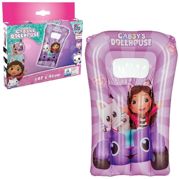 Gabby's Dollhouse Airbed 67x43 cm Lilla
