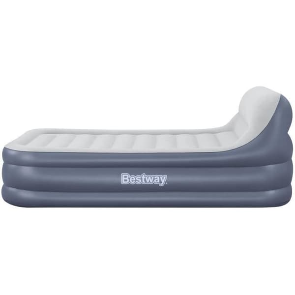 Uppblåsbar säng - BESTWAY - 67923 - Tritech SleekFlow - 2 platser, 226 x 152 x 84 cm, sänggavel, integrerad pump