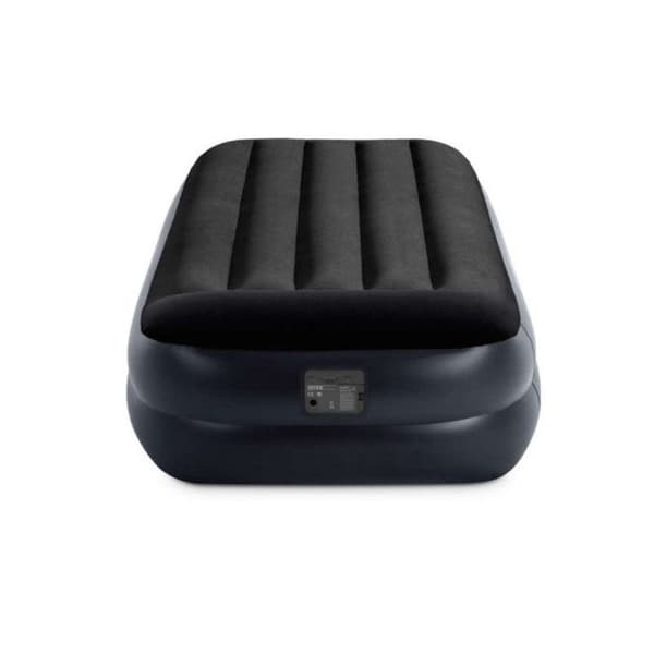 Luftmadrass - INTEX - Prestige Rest Raised - 1 plats - PVC - Blå - 99x191x42 cm