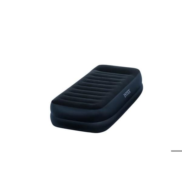 Luftmadrass - INTEX - Prestige Rest Raised - 1 plats - PVC - Blå - 99x191x42 cm