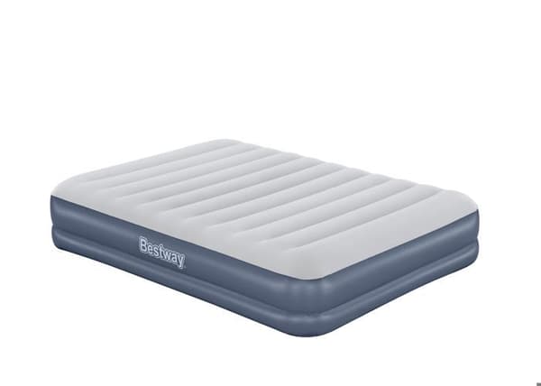 Bestway® Tritech™ luftmadrass för 2 personer med uppladdningsbar pump 2,03 m x 1,52 m x 36 cm