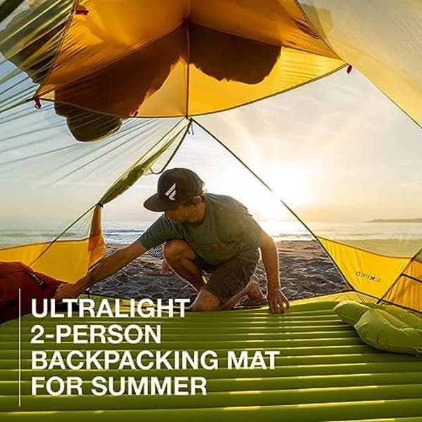 Isolerande madrass - EXPED - Ultra 1R Duo - Grön - Duo M - 2 platser