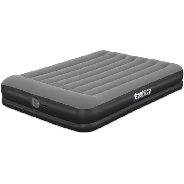 Luftmadrass - BESTWAY - 671BU - Tritech Queen - 2 sovplatser, inbyggd USB-pump, 2,03 m x 1,52 m x 36 cm