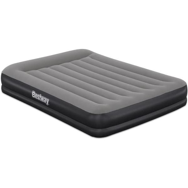 Luftmadrass - BESTWAY - 671BU - Tritech Queen - 2 sovplatser, inbyggd USB-pump, 2,03 m x 1,52 m x 36 cm