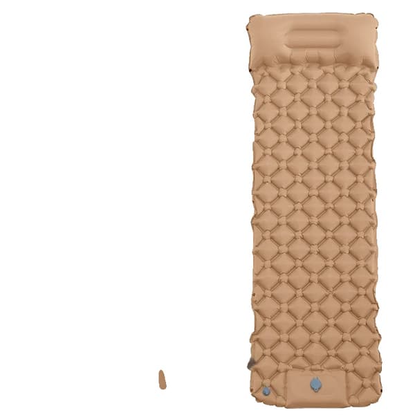Utomhus Uppblåsbar Madrass, Inbyggd Luftpump, Lättviktsdesign,Öken
