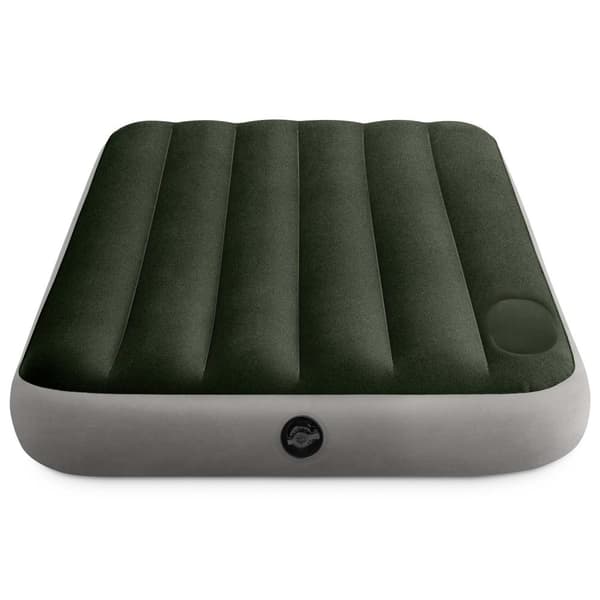 Uppblåsbar madrass 191x99x25 cm med inbyggd fotpump INTEX 64761