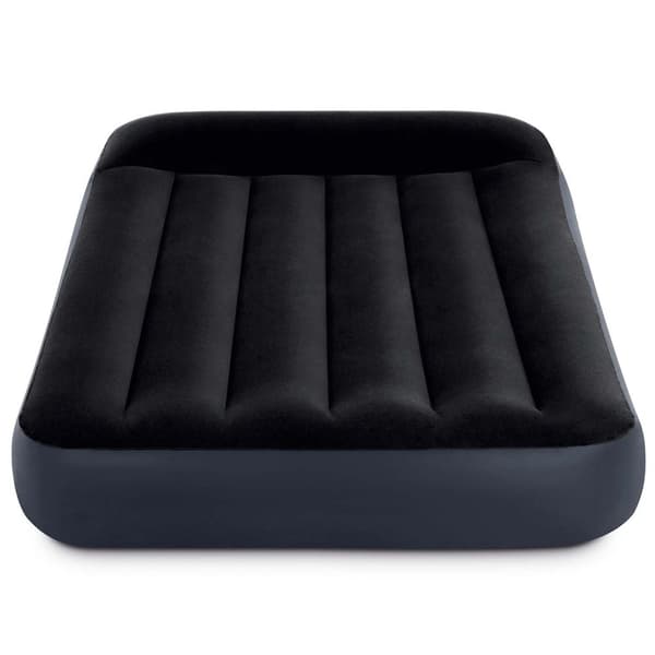 Uppblåsbar madrass 191x99x25 cm med kolvpump INTEX 64141