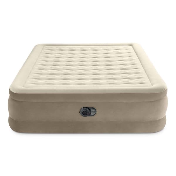 Oppustelig madras 203x152x46 cm med indbygget elektrisk pumpe INTEX 64428ND
