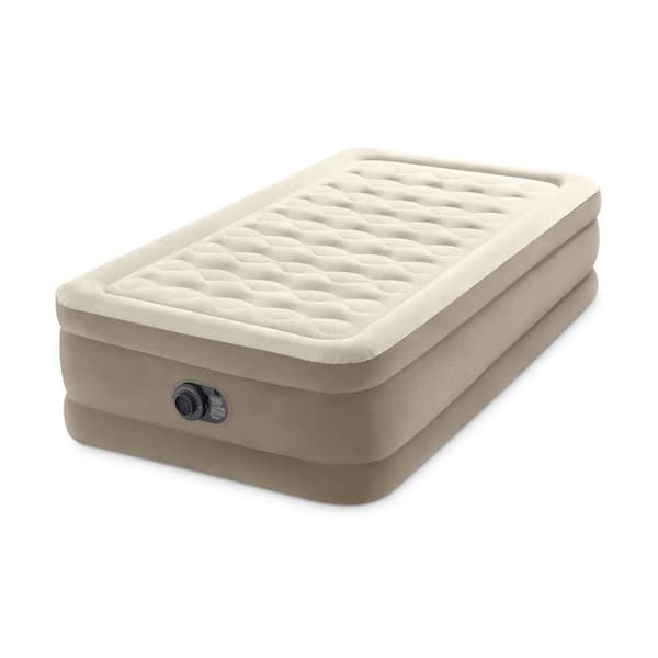 Uppblåsbar madrass 191x99x46 cm med inbyggd elektrisk pump INTEX 64426ND
