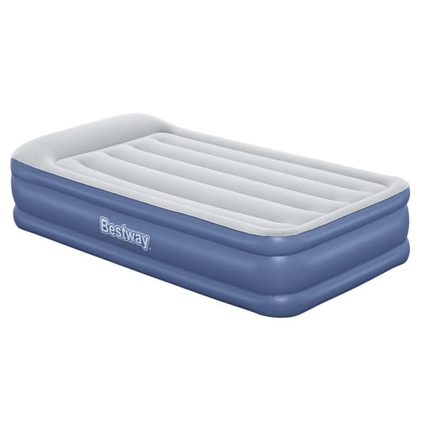 Oppustelig madras 191x97x46 cm med indbygget elektrisk pumpe Bestway 67628