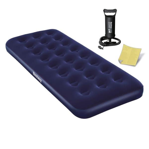 Luftmadras 185x76x22 cm med stempelpumpe Bestway 67000