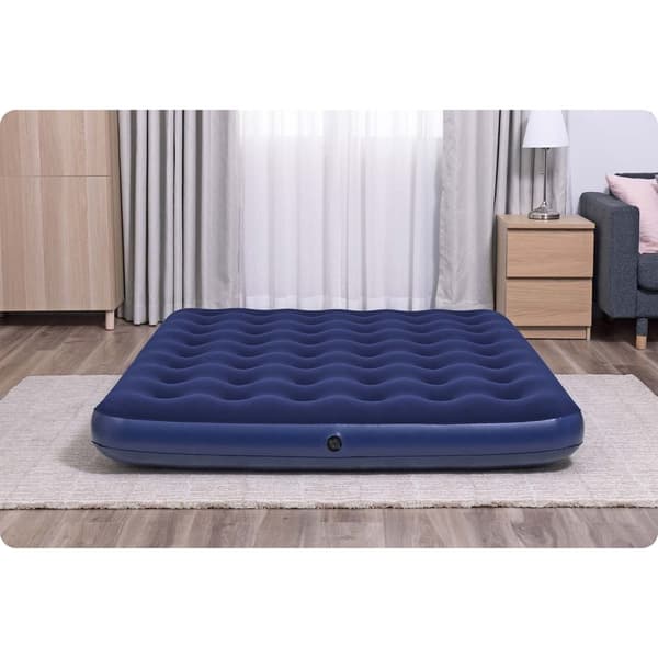 Luftmadras 203x152x22 cm med stempelpumpe Bestway 67003