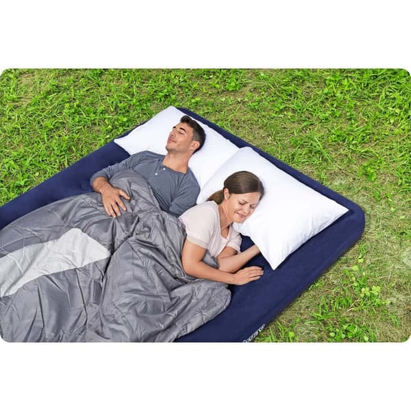 Luftmadras 203x152x22 cm med stempelpumpe Bestway 67003
