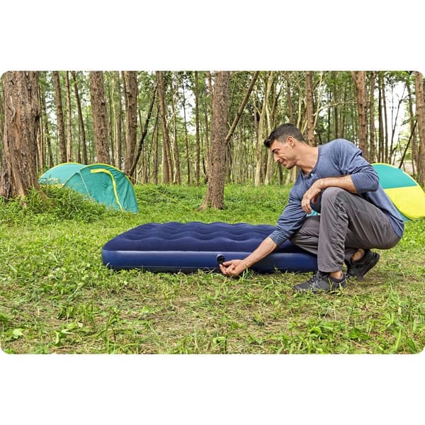 Luftmadras 203x152x22 cm med stempelpumpe Bestway 67003
