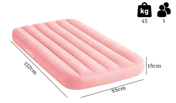 BØRNES ENKELTMADRAS INTEX 66803 OPPUSTELIG SENG 157 CM
