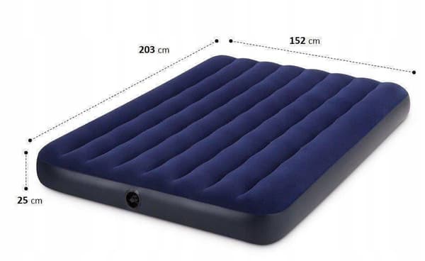 Oppustelig madras Intex 64759 152x203x25 cm
