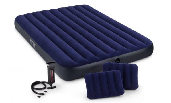 Oppustelig madras Intex 64765 pumpe + puder