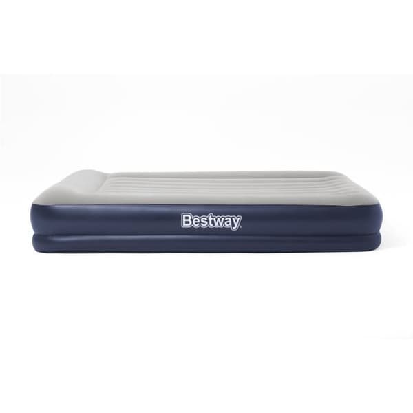 Uppblåsbar säng - BESTWAY - 2-sits madrass - 203 x 152 x 36 cm - Integrerad elektrisk pump