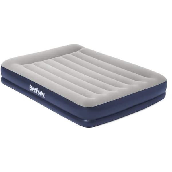 Uppblåsbar säng - BESTWAY - 2-sits madrass - 203 x 152 x 36 cm - Integrerad elektrisk pump