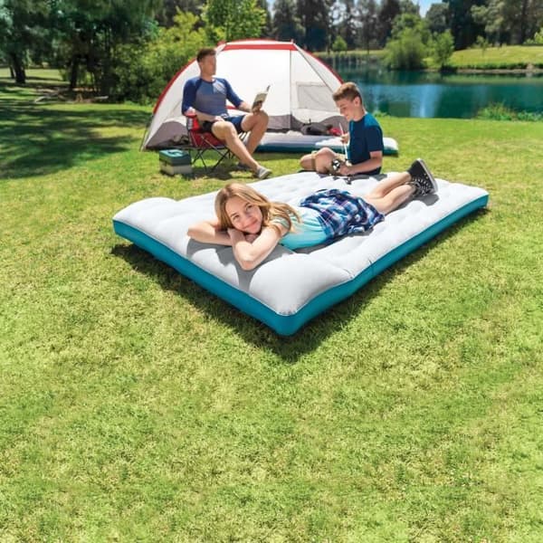 Uppblåsbar säng för camping 2 personer - Intex
