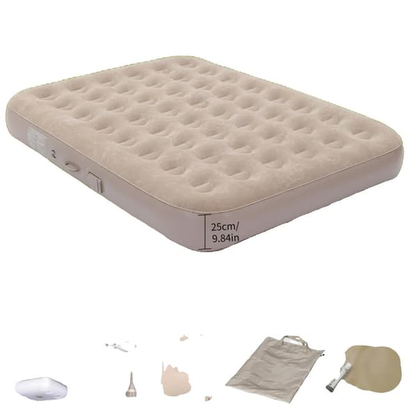 Inflatable Mattress, One-Touch Inflation, Up to 300kg Load Capacity,Dubbel