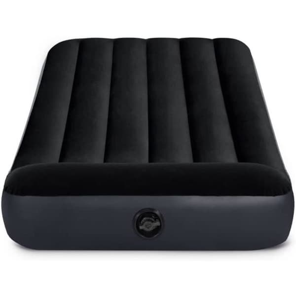 Luftmadrass - INTEX - Pillow Rest Classic - Inbyggd pump - Fiber Tech - 1 person