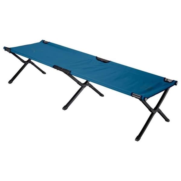 Camping säng - Grand Canyon - Topaz - Fällbar aluminium - 210x64x42 cm - 1 plats - Blå