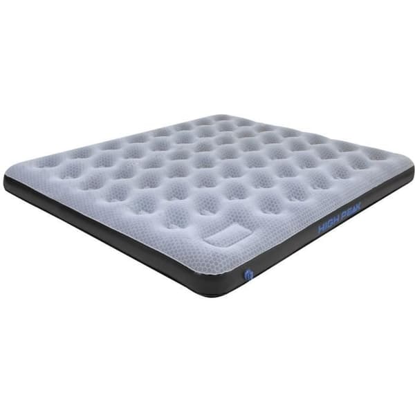 Säng luftmadrass - High Peak - Comfort Plus - King - 2 personer - 200x185 cm - Grå