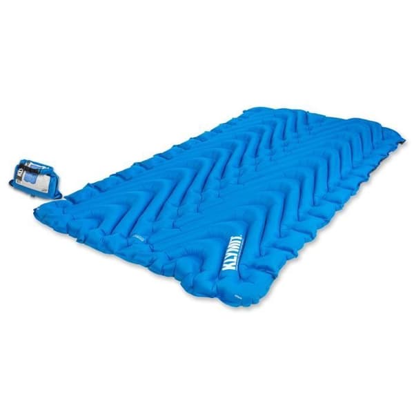 Isolermadrass - Klymit - Dubbel V - 188 cm - 2 ställen - Blå