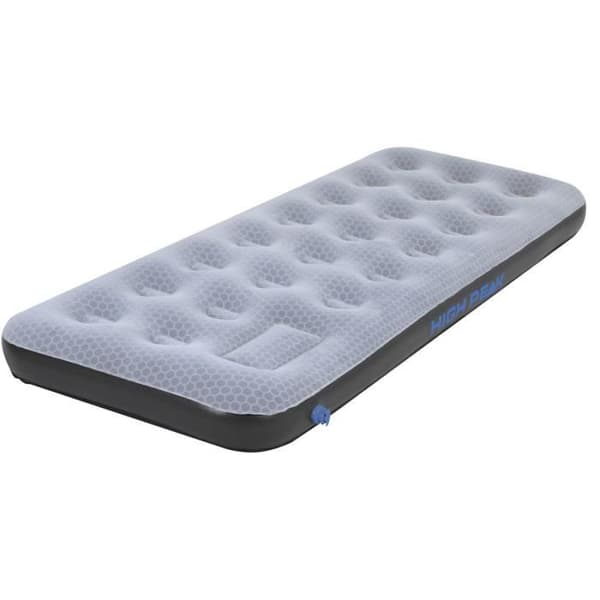 Uppblåsbar säng - High Peak - Comfort Plus - 1 plats - Grå - 20 cm hög