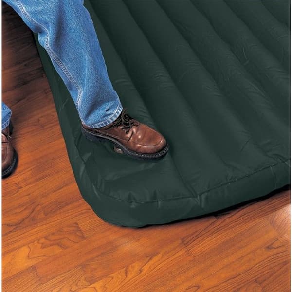 Intex Downy luftmadrass + integrerad fotpump - 1 plats bred