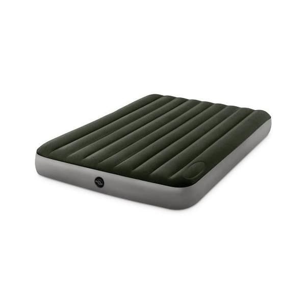 Luftmadrass - INTEX - Downy - 2 platser XL - Grön - 152 x 203 x 25 cm