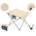 Miniatyrbild 2 av 4: Meteor Viator Beige Folding Tourist Camping Bord 75 x 54 x 52 cm