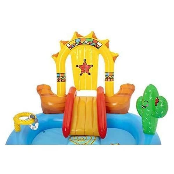 Luftsäng - Bestway - 53118 - 2 personer - Blå - Camping - Manuell