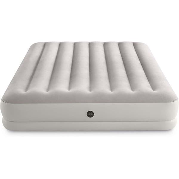 Luftmadrass - INTEX - Prestige Mid-Rise USB - 2 personer - Quickfill USB pump - Blå