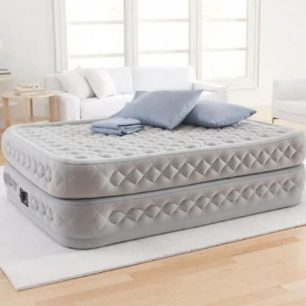 Uppblåsbar madrass - INTEX - Supreme Air-Flow - 2 platser - PVC - 152x203x51 cm