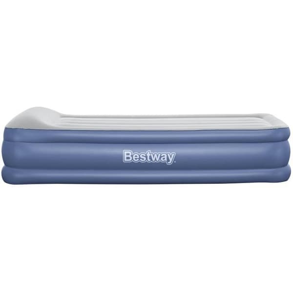 Luftmadrass - BESTWAY - 67628 - 1 plats - 191 x 97 x 46 cm, integrerad elektrisk pump, sängram