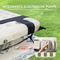 Miniatyrbillede 5 af 9: Camping Seng, 200x153 cm, Sort/Khaki