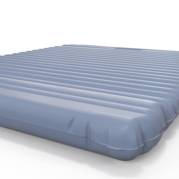 Självuppblåsande Campingmatta, 200x135x10 cm, Blå