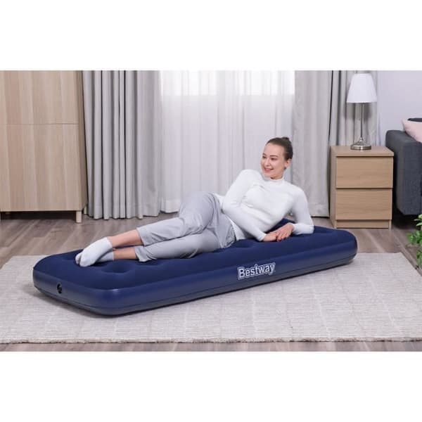 Uppblåsbar campingmadrass - BESTWAY - 1 plats - 185x76x22 cm