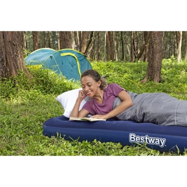 Uppblåsbar campingmadrass - BESTWAY - 1 plats - 185x76x22 cm