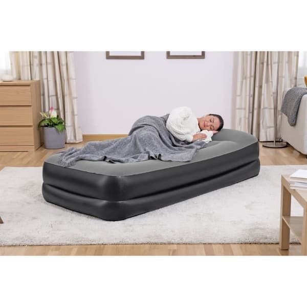 Uppblåsbar säng - BESTWAY - Tritech 1P - 1 plats - 191x97x46 cm med integrerad elektrisk pump