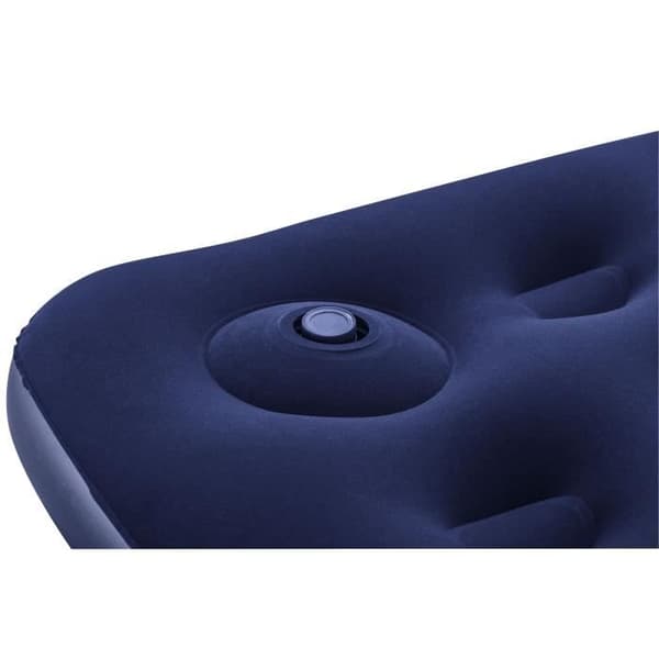 Uppblåsbar campingmadrass - BESTWAY - 1 plats - 185x76x22 cm med integrerad fotpump