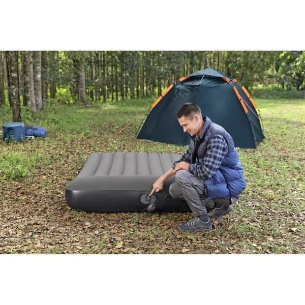 Ilmapatja - BESTWAY - 671BS - Tritech Queen - 2-paikkainen, integroitu USB-pumppu, 2,03 m x 1,52 m x 30 cm