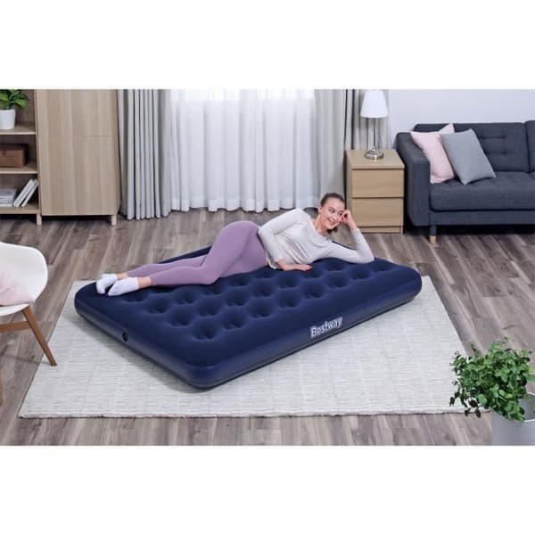 Uppblåsbar campingmadrass - BESTWAY - 2 platser - 1,91 mx 1,37 mx 22 cm