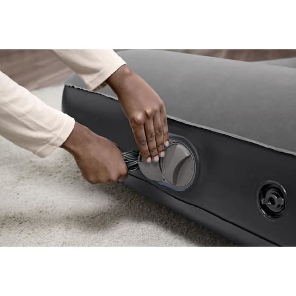 Luftmadrass - BESTWAY - 671BQ - Tritech Twin - 1 person, integrerad USB-pump, 1,88 m x 99 cm x 30 cm