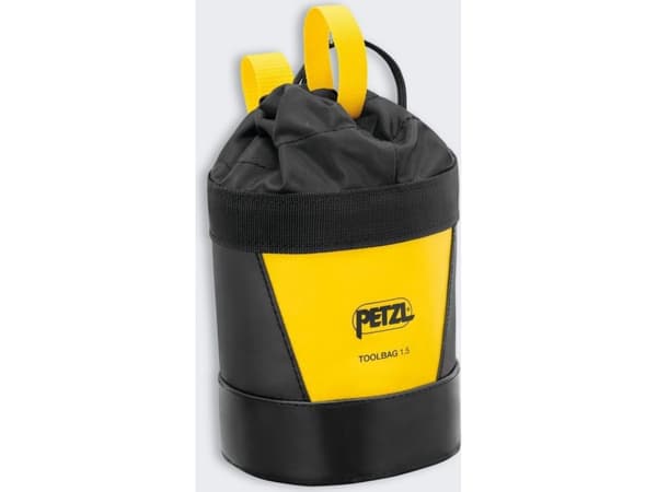 Petzl Toolbag 15 MUSTAKELTAINEN