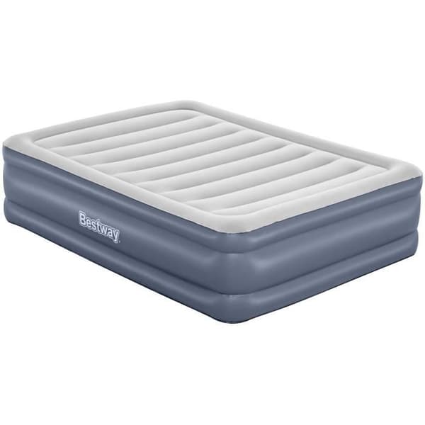 Uppblåsbar säng - BESTWAY - 6713I - Tritech™ - 2 platser, 203 x 152 x 51 cm, integrerad elektrisk pump, sängram