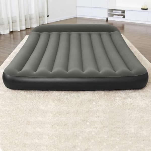 Luftmadrass - BESTWAY - 2 personer - Svart - 203x152x30 cm - Automatisk pump