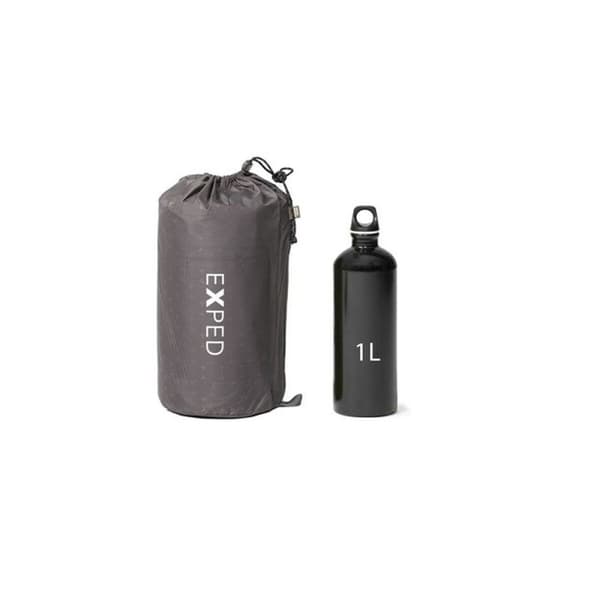 Selv-oppustelig madras Exped Ultra 7R Sort